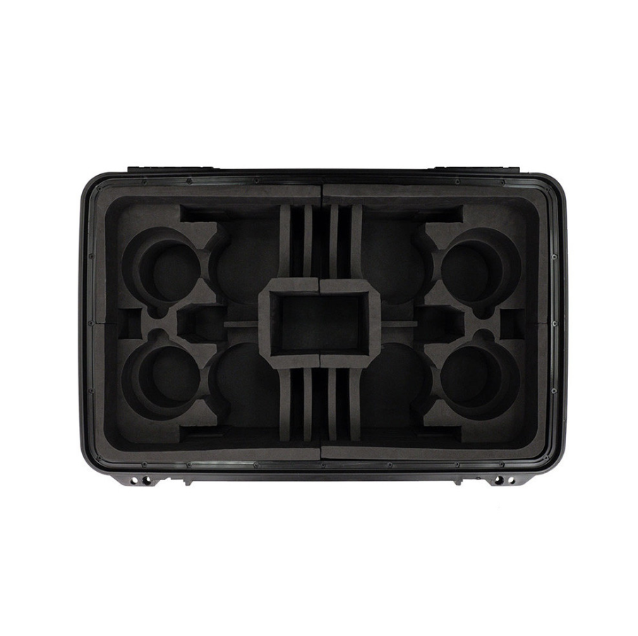 Fiilex - Valise K4 avec mousses thermoformées (Conçue pour 4x P3 Color)