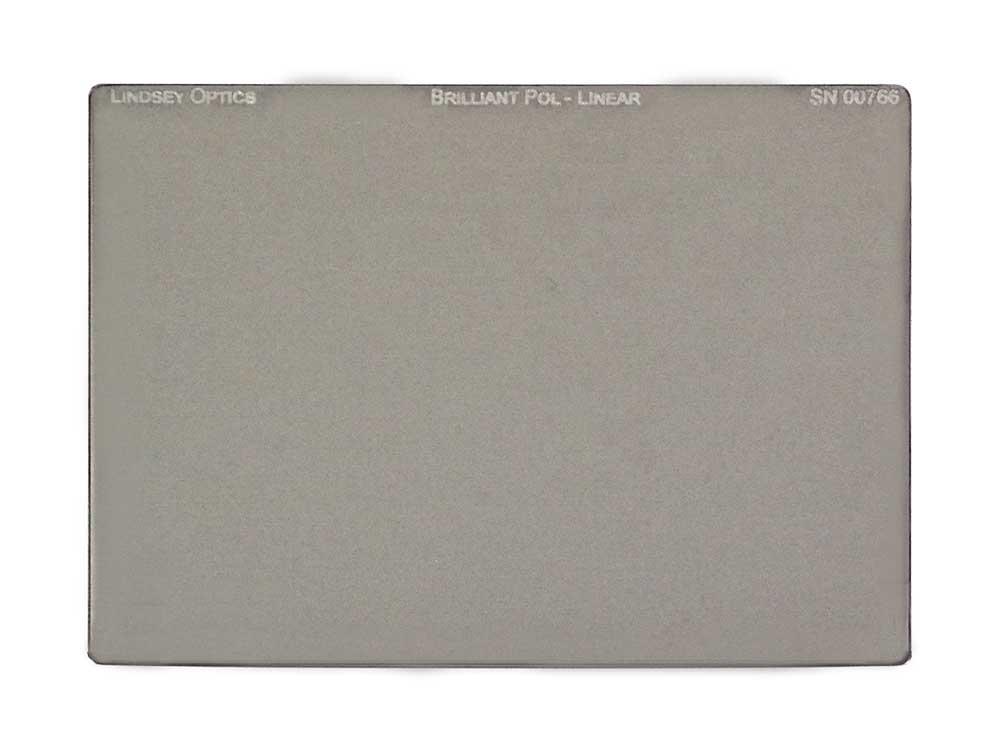 [L-4565-LPOLA-AR] Lindsey Optics - 4" x 5.650" Brilliant-Pol Linear Polarisant avec revêtement Anti-Reflets