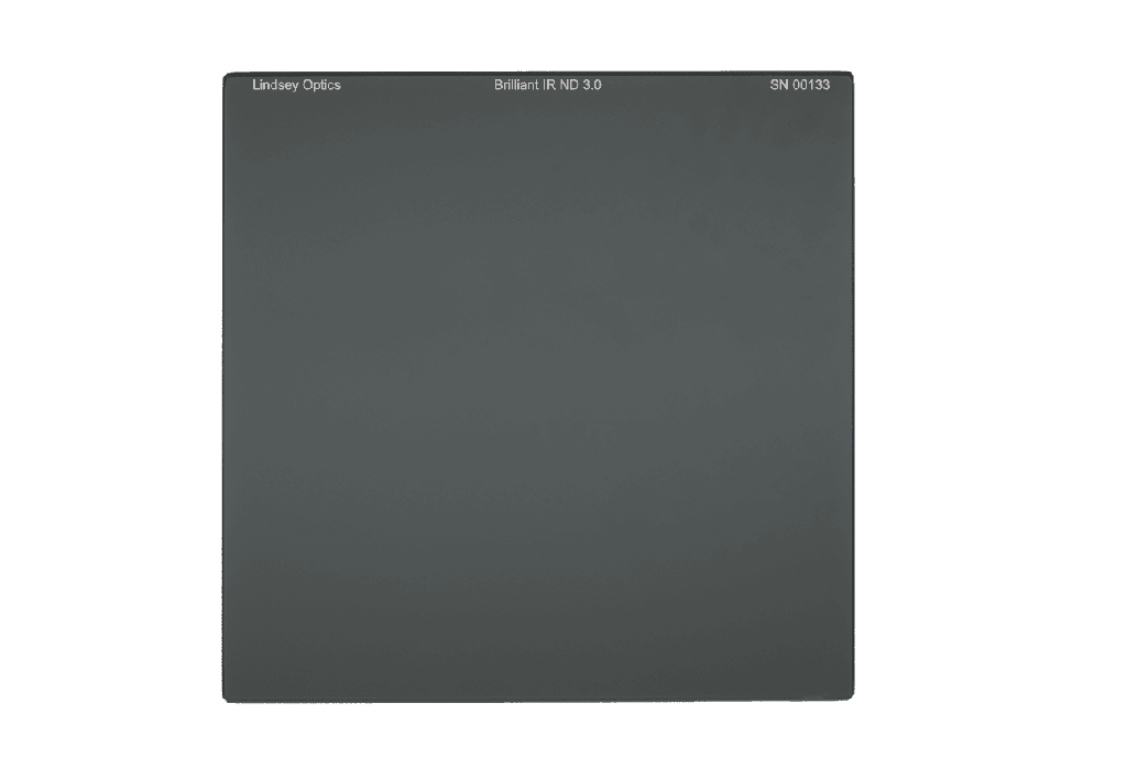 [L-6666-ND30-IR-AR] Lindsey Optics - 6.6" x 6.6" Filtre Brilliant FS IR ND 3.0 avec traitement antireflet