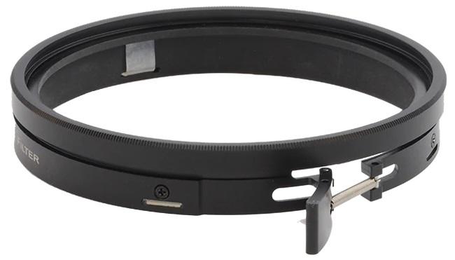 [L-110-CLAMP-45] Lindsey Optics - Lever Clamp  Adapter 110mm Barrel to 4.5" Filter