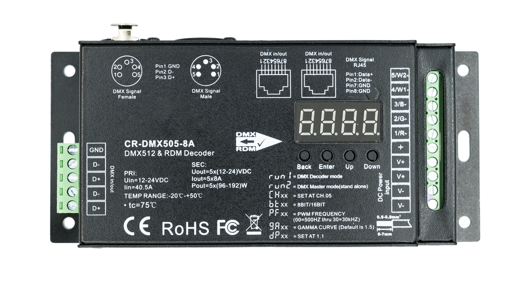 Cinerider - Led Driver 5X8A