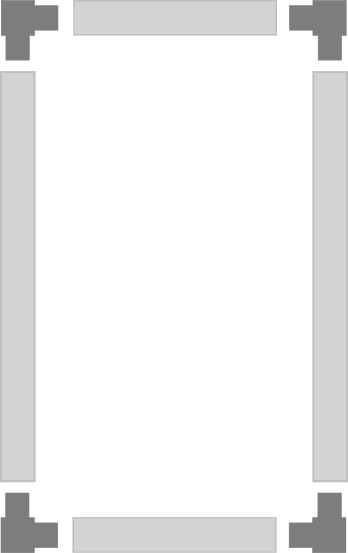 Dop Choice - Frame Set For Aladdin 1X100W