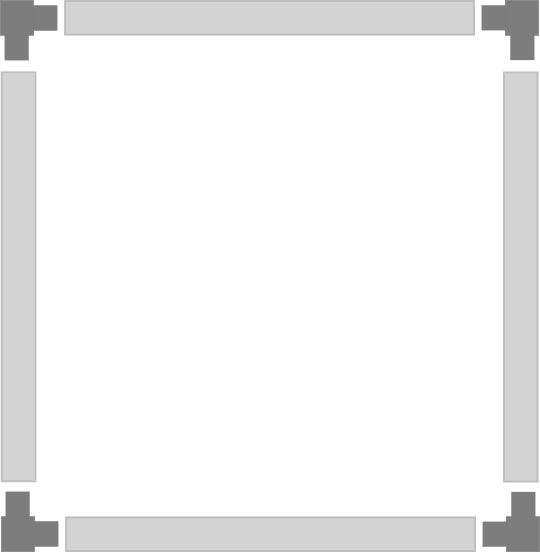 Dop Choice - Frame Set For Aladdin 2X100W