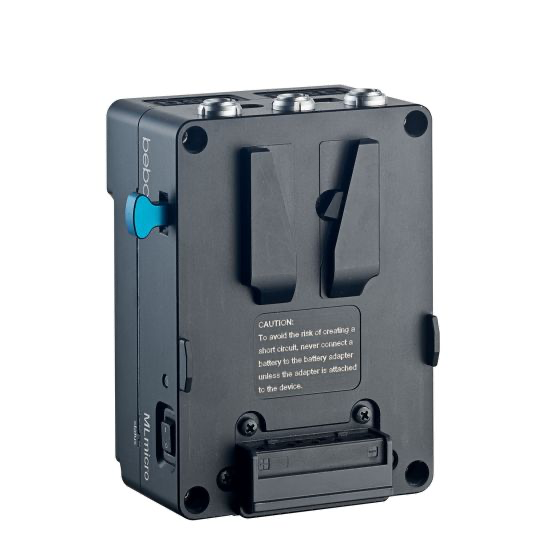 Bebob - Hotswap Li-Ion micro V-Mount Battery with multiple Output connectors