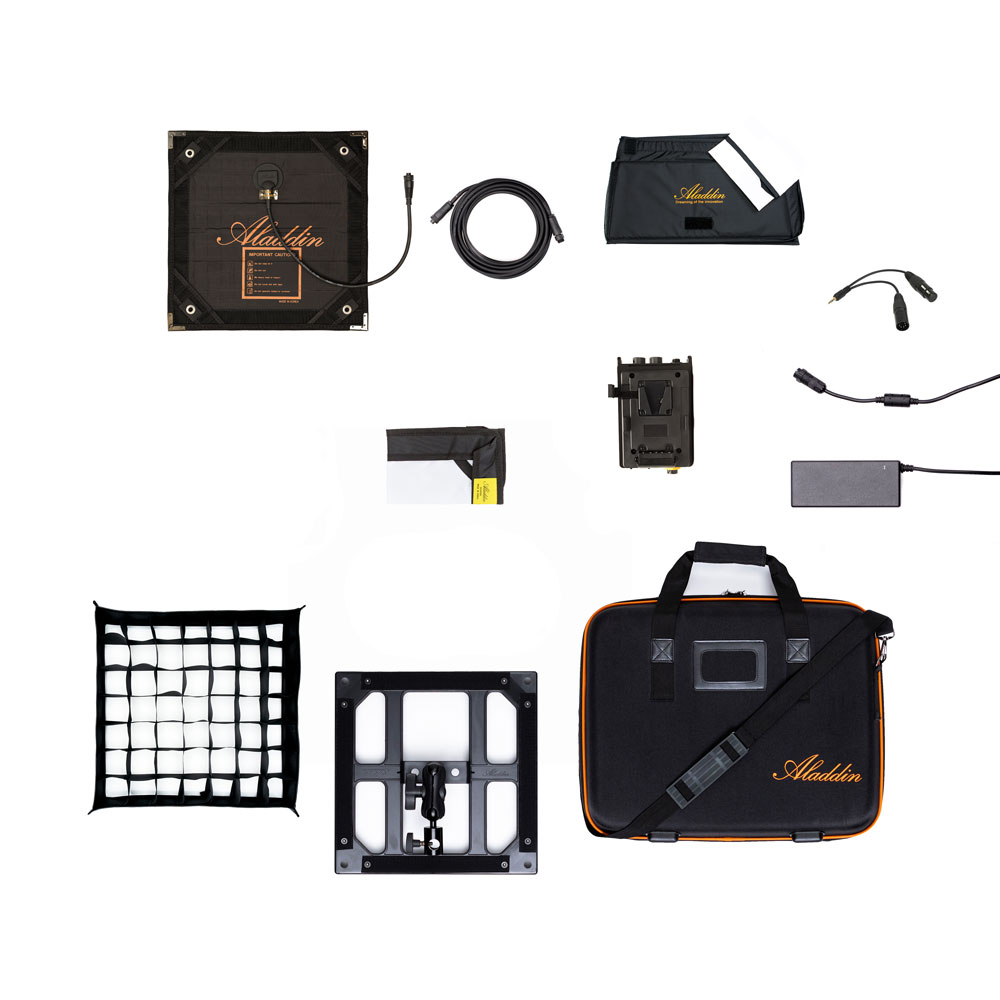 [MM-1-KITG] Aladdin - Gaffer Kit MOSAIC MINI 1x1 with Lumenradio