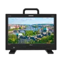 TVLogic - LXM-180P Monitor with Cage, 18.4" 4K/UHD 12G-Quad Multi View Monitor with 3840x2160 LCD Panel