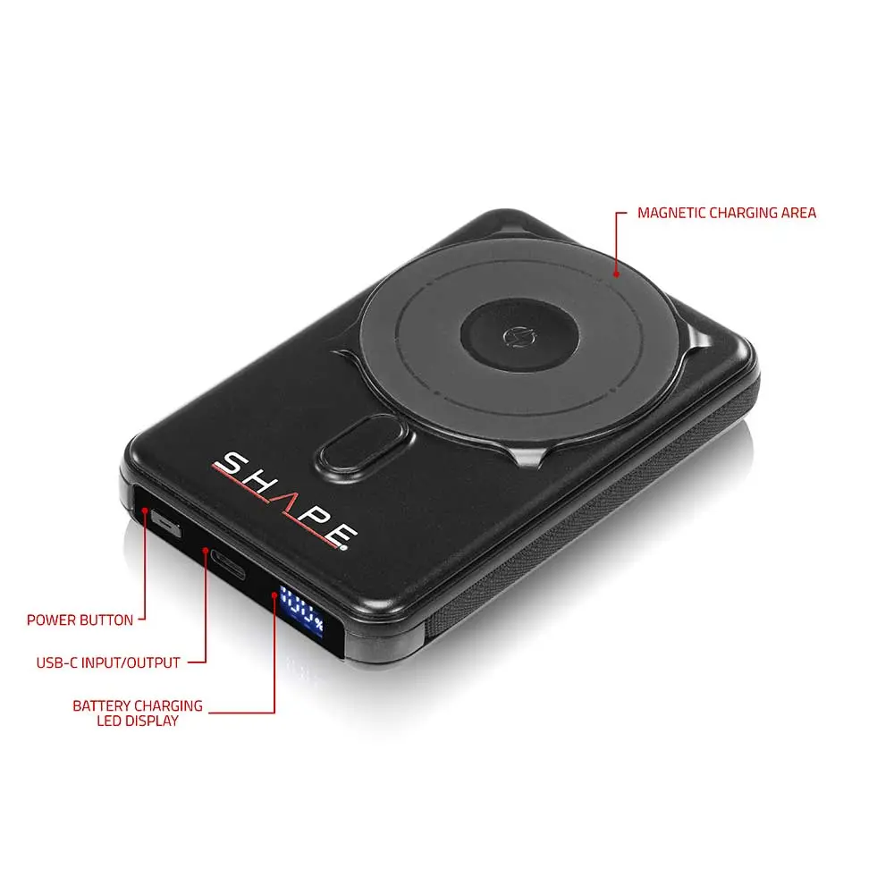 [SMAG] Shape - MAG Wireless Power Bank 10000mah Portable Charger