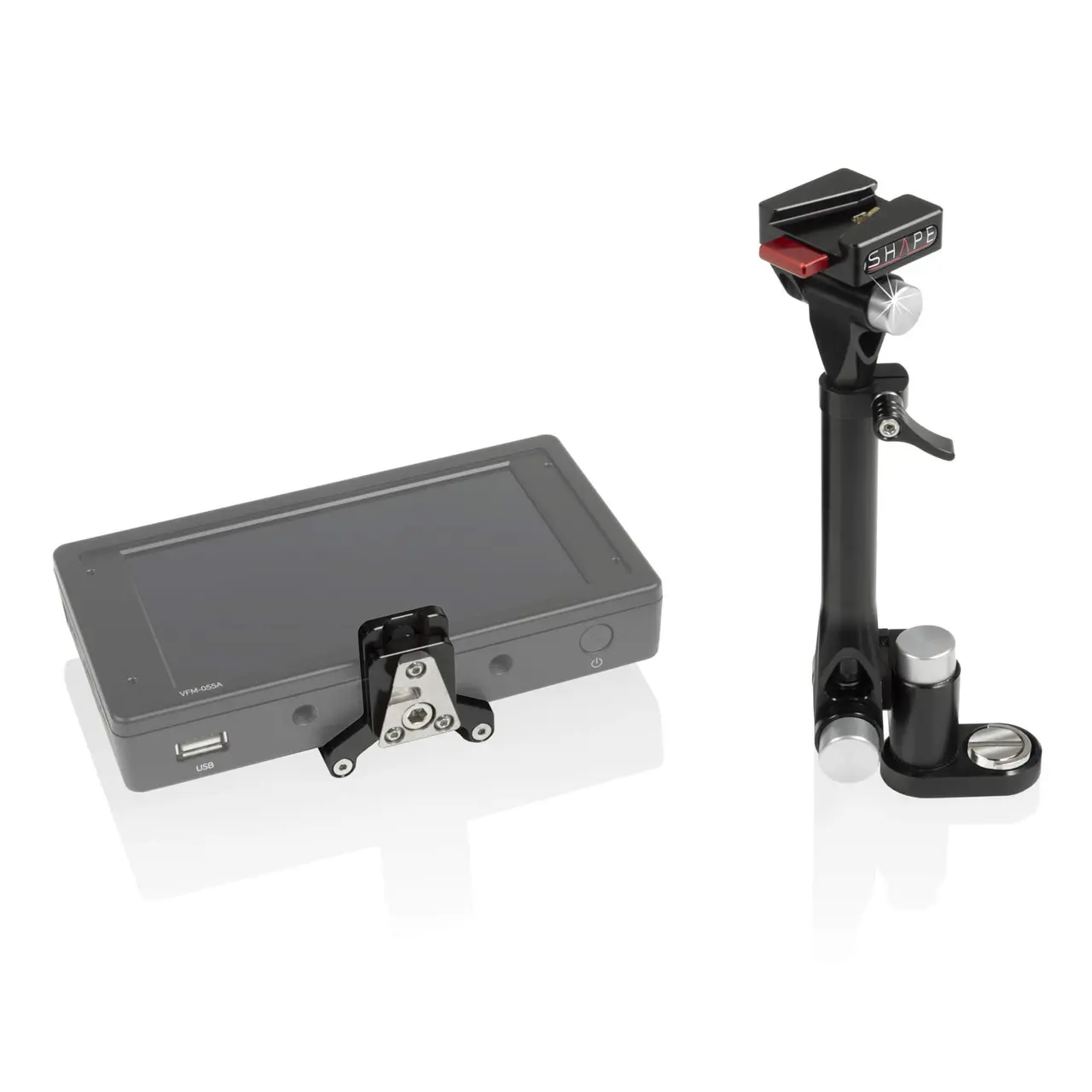 Shape - Bras Magique Télescopique à Bouton-Poussoir avec Plaque Mini Quick Release