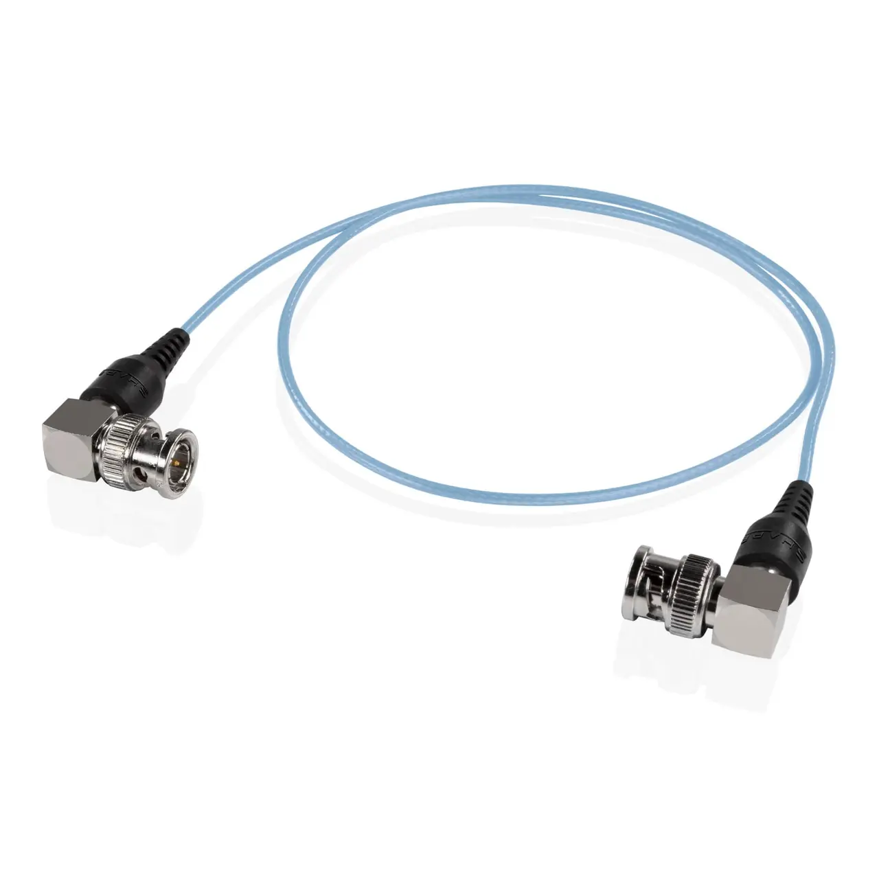 Shape - Câble BNC 90 degrés Skinny 24 pouces Bleu