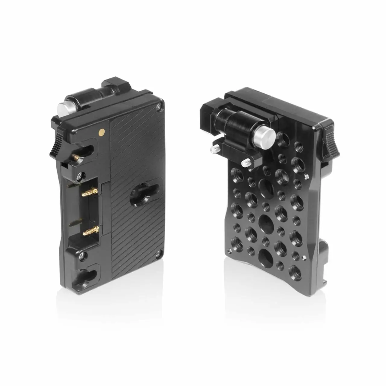 Shape - Plaque pour batteries pivotante pour Cage de Moniteur
