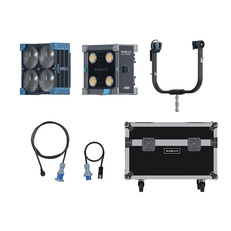 [Matrix-2500B-KIT] Nanlux - Matrix 2500B LED Bi-color Multi-source Spot Light with Flight Case