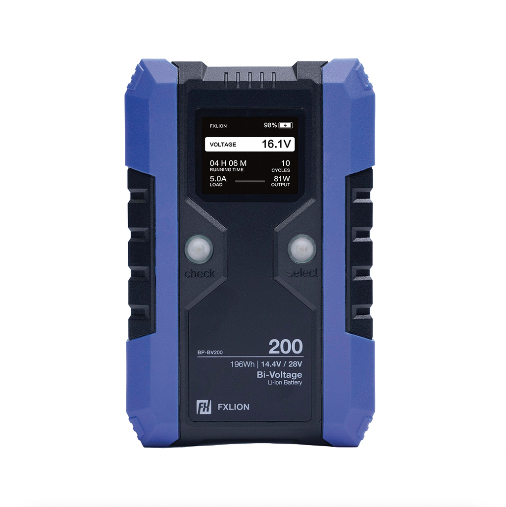 Fxlion - Bi-Voltage V-mount Battery 196Wh