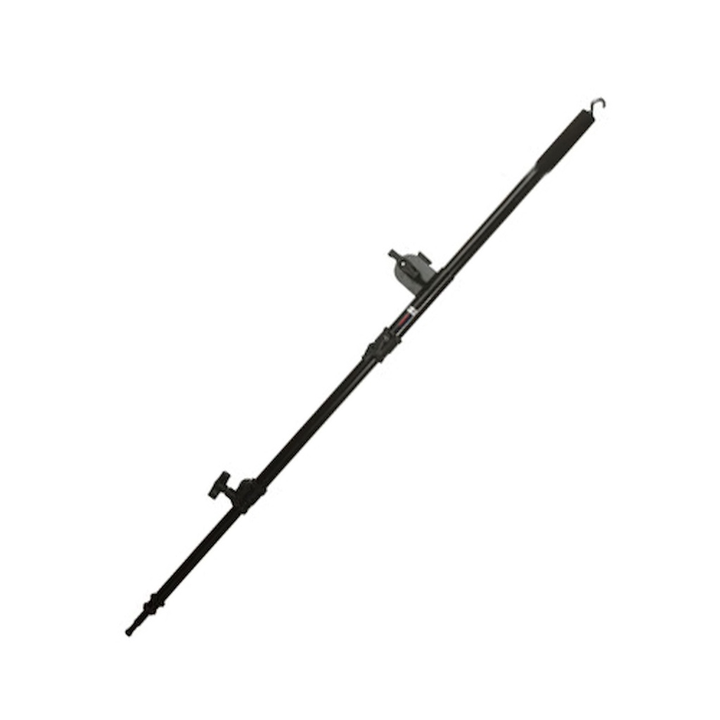 [D600CB] Avenger - Mini steel perch, lighting ball joint, black color