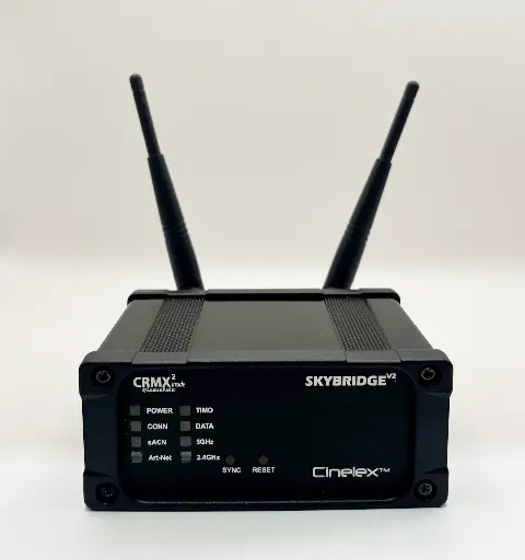 [SKYBRIDGE-V2] Cinelex - Wireless Art-net to Lumenradio wireless DMX Convertor