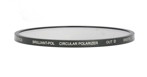 Lindsey Optics - 138mm Round Brilliant-Pol Circulaire Polarisant avec revêtement Anti-Reflets (copie)