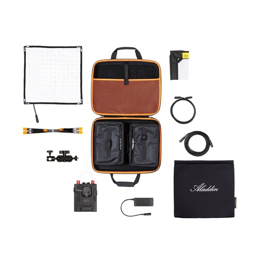 [MFL70BIKITCVM] Aladdin - BI-FLEX M7 Kit (70W Bi-Color) w/ V-Mount and Soft Case