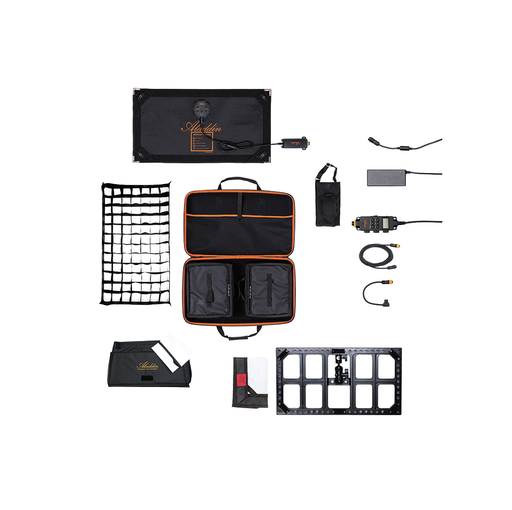 [ALL-2C-KITG] Aladdin - ALL-IN 2 GAFFER Color KIT (100w Bi-Color / 40w RGB) 