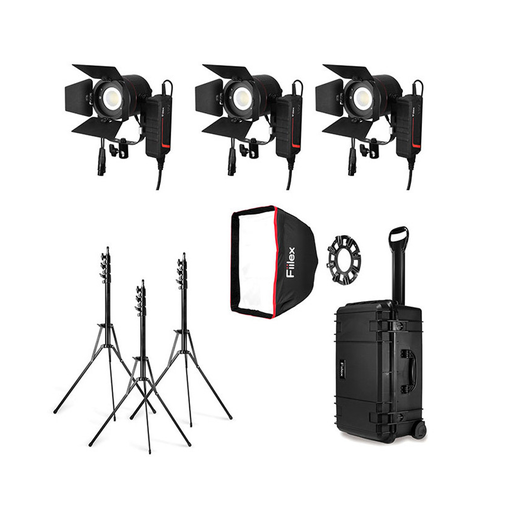 [FLXP3CLR-K300-KIT-EU] Fiilex - P3 Color K300 3-Light Kit
